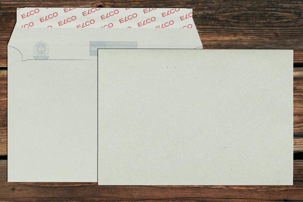 Briefhüllen C6 114x162 mm Haftklebend Recycling Grau 80 g/qm